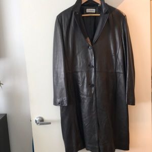 Calvin Klein Genuine Lamb Leather